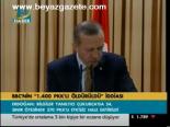 Erdoğan: Bilgiler Yanıltıcı Çukurca'da 54, Sınır Ötesinde 270 Pkk'lı Etkisiz Hale Getirildi