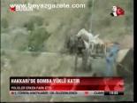 Hakkari'de Bomba Yüklü Katır