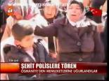 Şehit Poliselere Tören