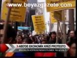 Abd'de Ekonomik Krizi Protesto