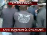Canlı Bombanın Üstüne Atladı