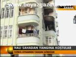 Halı Sahadan Yangına Koştular