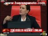 Yeni Vekiller Akşener'i Zorladı