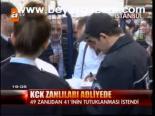 Kck Zanlıları Adliyede
