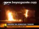 Anakra'da Korkutan Yangın
