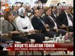 Köşk'te Ağlatan Tören