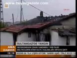 Sultangazi'de Yangın