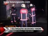 Sultangazi'de Gecekondu Yangını