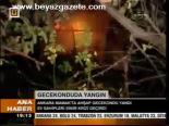 Gecekonduda Yangın