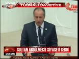 Sultan Abdülmecit Siyasi Gerdi
