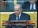 Bahçeli: Şam Yönetimi Kendisine Gelmeli
