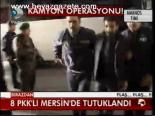 8 Pkk'lı Mersin'de Tutuklandı