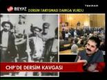 Chp'de Dersim Kavgası