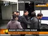 Bakan Günay'ı Üzen Karar