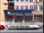 Van'a 800 Öğretmen