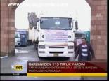 Barzani'den 113 Tır'lık Yardım