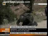 200 Kilo Patlayıcı Bulundu