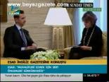 Esad İngiliz Gazetesine Konuştu