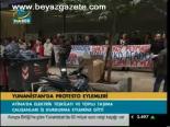 Yunanistan'da Protesto Eylemleri