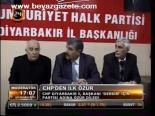Chp'den İlk Özür