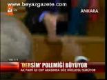 Dersim Polemiği Büyüyor
