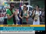 Latin Amerika'da Eğitim Protestosu