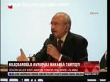 Kılıçdaroğlu Avrupalı Bakanla Tartıştı