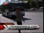 Tdk Başkanı'ndan Dil Uyarısı