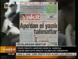 Öcalan'dan Mektup