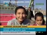 Depremzede Çocukların Sevinci