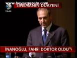 İnanoğlu, Fahri Doktor Oldu