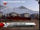 İlk Kazma Vuruldu