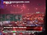 Bayram'da Trafik Yoğunluğu