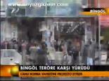 Bingöl Teröre Karşı Yürüdü