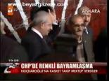 Chp'de Renkli Bayramlaşma