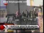 Suriye'de Şiddetin Bilançosu