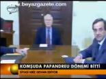 Komşuda Papandreu Dönemi Bitti