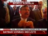 Bedelli Bayram Sonrası Meclis'te