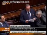 Berlusconı Son Anda