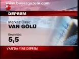 Van'da Yine Deprem