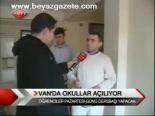 Van'da Okullar Açılıyor