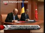 Romanya Cumhurbaşkanı Ankara'da