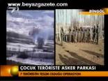 Çocuk Teröriste Asker Parkası