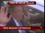 Yeni Başkan Çetinsaya