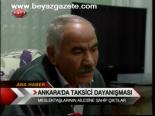 Ankara'da Taksici Dayanışması