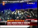 Metris'te Tahliye İzdihamı