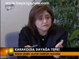 Karakolda Dayağa Tepki