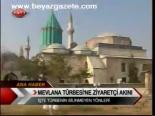 Mevlana, Türbesi'ne Ziyaretçi Akını