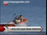 Antalyada Kaçak Sigara Operasyonu