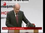 Bahçeli Siyaset Okulunda